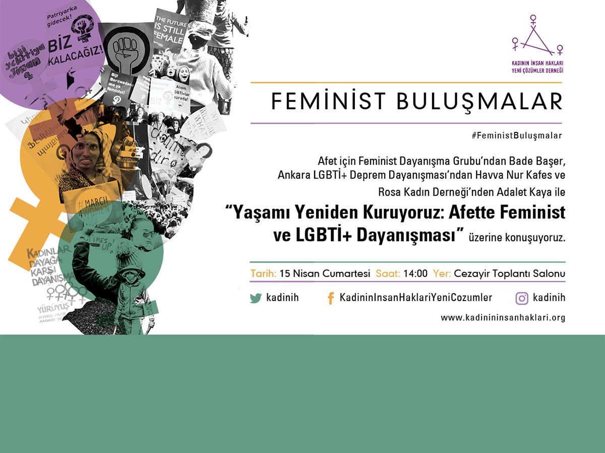 kadının insan hakları ve yeni çözümler derneği,feminist buluşmalar